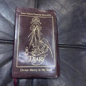 Saint Maria Faustina Kowalska Diary Divine Mercy in My Soul Leatherbound